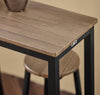 SoBuy Tavolo con 4 sgabelli 120x40x100cm OGT22-SCH