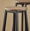 SoBuy Tavolo con 4 sgabelli 120x40x100cm OGT22-SCH