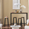 SoBuy Tavolo con 4 sgabelli 120x40x100cm OGT22-SCH