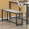 SoBuy Tavolo con 2 panche 110x58x74cm OGT25-HN