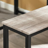 SoBuy Tavolo con 2 panche 110x58x74cm OGT25-HN