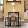 SoBuy Tavolo con 2 panche 110x58x74cm OGT25-HN
