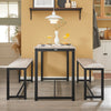SoBuy Tavolo con 2 panche 110x58x74cm OGT25-HN