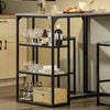 SoBuy Tavolo con 2 sgabelli 110x60x97cm OGT43-HG