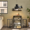 SoBuy Tavolo con 2 sgabelli 110x60x97cm OGT43-HG