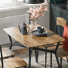 SoBuy Tavolo con 4 sedie 110x70x76cm OGT49-F