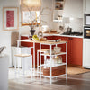 SoBuy Tavolo con 2 sgabelli 108x58x89 cm OGT51-WN