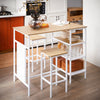 SoBuy Tavolo con 2 sgabelli 108x58x89 cm OGT51-WN