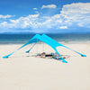 SoBuy Tenda da spiaggia 300x300x200cm OZT01-HB