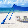 SoBuy Tenda da spiaggia 400x400x200cm OZT02-DB