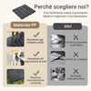 Sobuy SDA14-HG, Piastrelle da Giardino 15 Pezzi Pavimento per Esterno Ad Incastro Mattonelle per Esterno Antiscivolo per Balcone e Giardino Grigio 30.5x30.5x2 cm