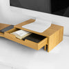 SoBuy Supporto monitor in bambù 60x22x11cm BBF04-N