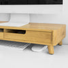 SoBuy Supporto monitor in bambù 56x23x12cm BBF06-N