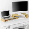 SoBuy Supporto monitor in bambù 104x22x15cm BBF07-N