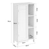 SoBuy Mobile armadio 48x24x96cm BZR39-W