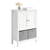 SoBuy Mobile armadio con cesti 62x30x89cm BZR64-W