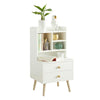 SoBuy Comodino 43x36x81cm FBT100-W