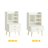 SoBuy Comodino 43x36x81cm FBT100-W