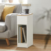 SoBuy FBT111-WN Comodino con cassetto stretto Tavolino divano Tavolino comodino Bianco 20x35x60 cm