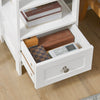 SoBuy Tavolino armadietto 30x28x74cm FBT91-W