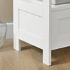 SoBuy Tavolino armadietto 30x28x74cm FBT91-W