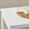 SoBuy Tavolino armadietto 30x28x74cm FBT91-W
