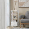 SoBuy Tavolino armadietto 30x28x74cm FBT91-W