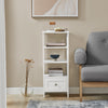 SoBuy Tavolino armadietto 30x28x74cm FBT91-W