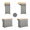 SoBuy Credenza con piano pieghevole 115x71x92cm FKW71-HG