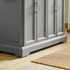 SoBuy Credenza con piano pieghevole 115x71x92cm FKW71-HG