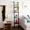 SoBuy Scaffale a scala 33x32x180cm FRG15-SCH