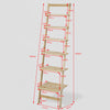 SoBuy Scaffale a scala in abete 41x30x165cm FRG161-N