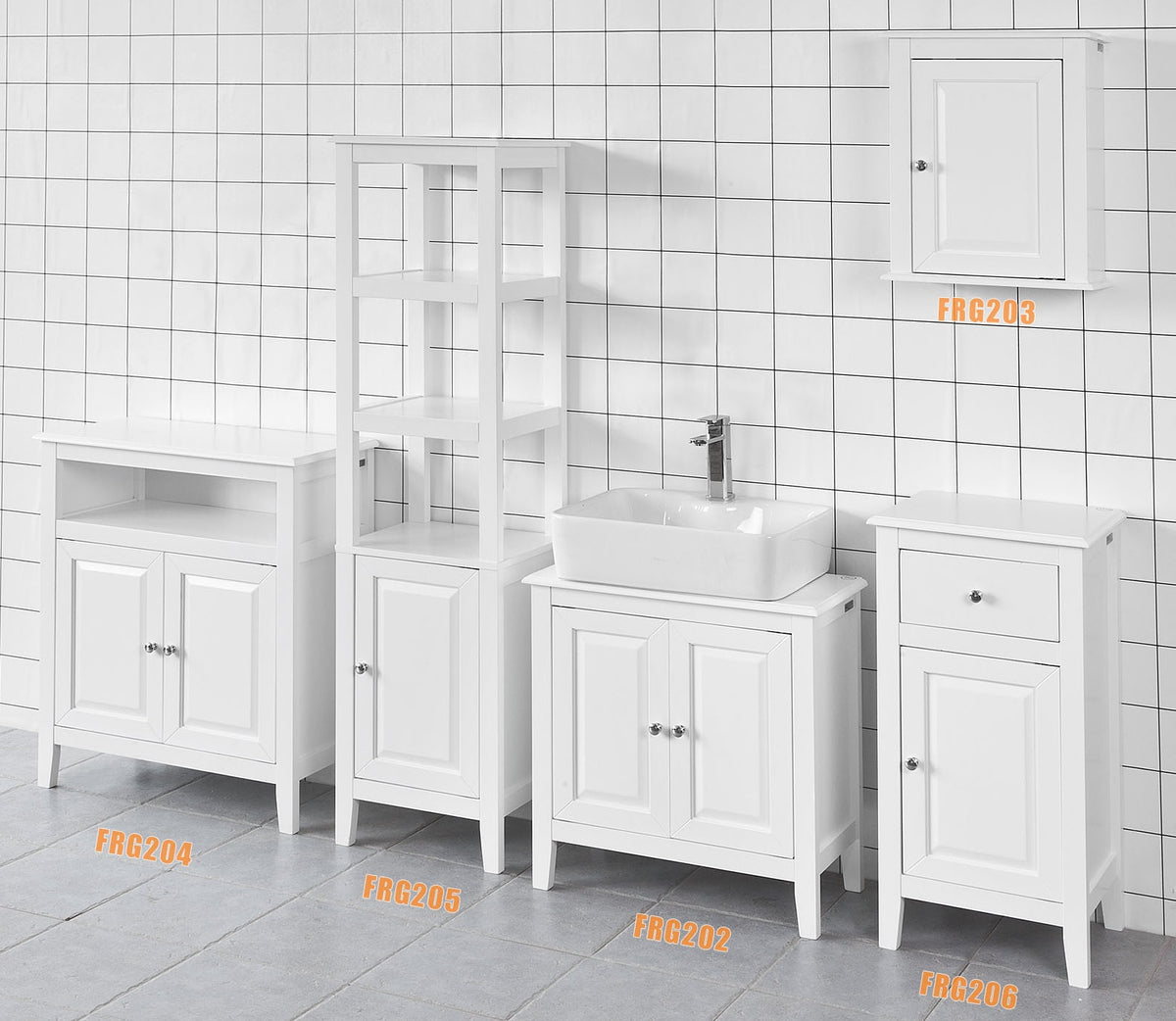 SoBuy, Mobiletto Bagno, Colonna Bagno, Cassettiera Bagno, Bianco, Con  Cassetti