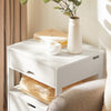 SoBuy Comodino con cassetti 38x45x55cm FRG258-W