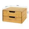SoBuy Cassetto porta capsule in bambù 30x31x18cm FRG82-N