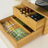 SoBuy Cassetto porta capsule in bambù 30x31x18cm FRG82-N