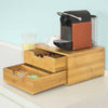 SoBuy Cassetto porta capsule in bambù 30x31x18cm FRG82-N