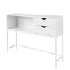 SoBuy Space-saving console table 110x30x80cm FSB20-W
