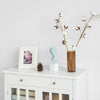 SoBuy Credenza con ante in vetro 80x34x80cm FSB23-W
