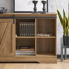 SoBuy Credenza con ante scorrevoli 120x40x70cm FSB60-BR
