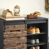 SoBuy Scarpiera con anta scorrevole 80x35x89cm FSB65-HG