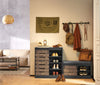 SoBuy Scarpiera con anta scorrevole 80x35x89cm FSB65-HG