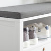 SoBuy Panca scarpiera 90x31x46cm FSR106-W