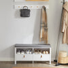 SoBuy Panca scarpiera 90x31x46cm FSR106-W