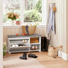 SoBuy Panca scarpiera 90x24x46cm FSR119-W