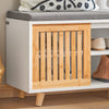 SoBuy Panca scarpiera 101x35x46cm FSR125-WN