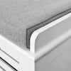 SoBuy Panca scarpiera 105x35x43cm FSR23-W