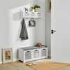 SoBuy Panca scarpiera 105x35x43cm FSR23-W