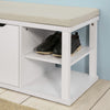 SoBuy Panca scarpiera 94x40x45cm FSR52-W