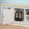 SoBuy Panca scarpiera 94x40x45cm FSR52-W